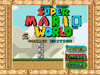 Super Mario World Coning Edition - 2nd World Demo